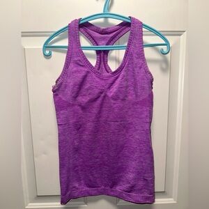 Women's Purple Racerback Tank Top